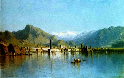 Lago de Garda, Itália, 1863